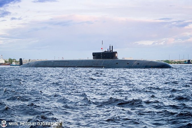 Стратегический атомный подводной ракетный крейсер проекта 955А "Князь Владимир"